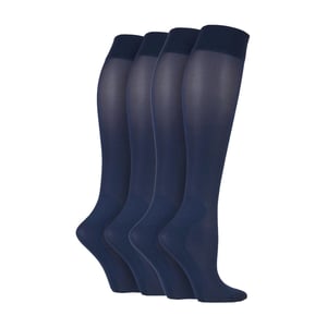 Unisex 4 Pairs of 40 Denier Graduated Compression Socks – Energizing Socks