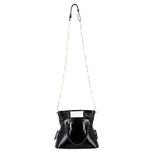 Maison Margiela 5AC Classique Micro Bag in Black Leather