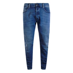 Diesel Tepphar-x Brown Badge Blauwe Denim Broek