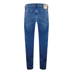 Diesel Tepphar-x Brown Badge Blauwe Denim Broek