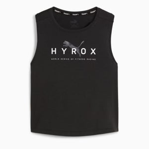 Puma x HYROX Fit Triblend Womens Black Top