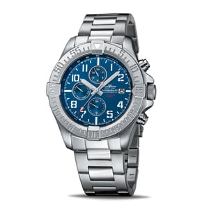 Rotorcraft Horloge Centurion Dual Time Zilver
