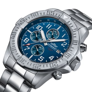 Rotorcraft Horloge Centurion Dual Time Zilver