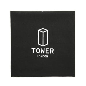 TOWER Shoe Shine Cloth - One Size (Black)