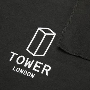 TOWER Shoe Shine Cloth - One Size (Black)