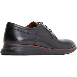 Base London Wing Leren Zwarte Oxford Schoenen Voor Heren