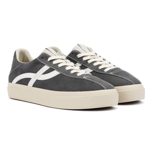 Pompeii Dart Heren Sneakers Van Suède In Het Grijs