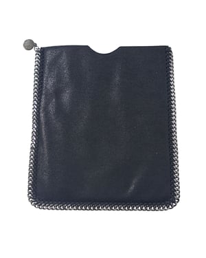 Stella McCartney Falabella Ipad Sleeve in Black Leather