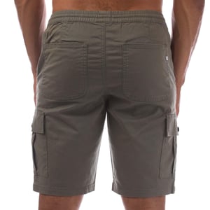 Farah Heren Crane Twill Organic Cargo Shorts (Groen)