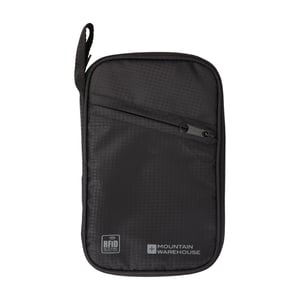 Mountain Warehouse RFID-blockerande dokumentportfölj (Svart)