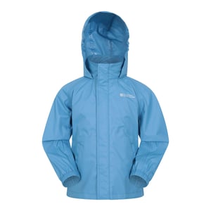 Mountain Warehouse Pakka II Waterdichte Jas voor Kinderen/Kinderen (Blauw)