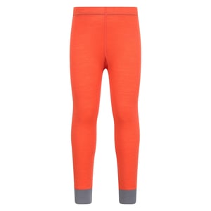 Mountain Warehouse Kinder/Kids II Merino Wol Base Layer Broekje (Oranje)