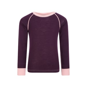 Mountain Warehouse Kinder/Kids Merino II Ronde Hals Base Layer Top (Bes)