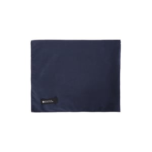 Mountain Warehouse Jättestor ribbad handduk (Marinblått)