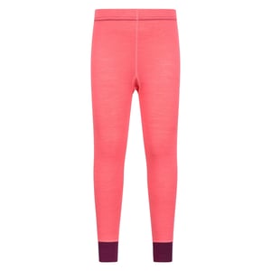 Mountain Warehouse Kinder/Kids II Merino Wol Base Layer Broekje (Helder Roze)