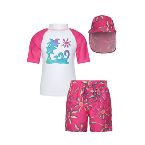 Mountain Warehouse Set kinder-/kindersashbeschermers (Helder Roze)
