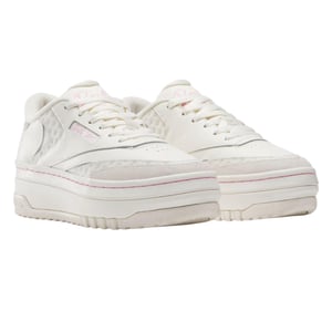 Reebok Unisex Vuxen X Barbie Club C Läder Träningsskor (Vit/rosa)
