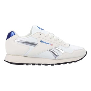 Reebok Unisex Vuxna Glide Suede Träningsskor (Vit/silver)