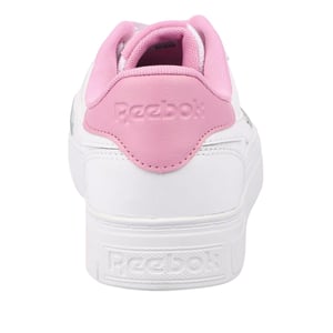 Reebok Unisex Vuxna Court Advance Bold läderskor (Vit/rosa)