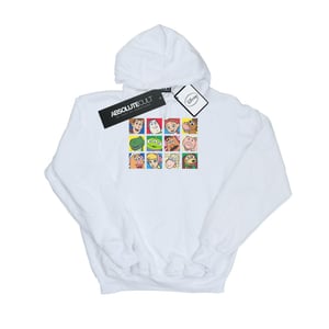 Disney Toy Story Character Squares-hoodie för män (Vit)