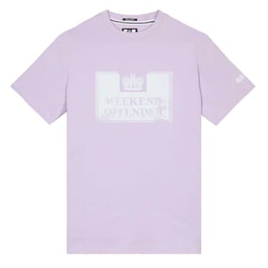 Weekend Offender Mens Bonpensiero Graphic T-Shirt (Lila)