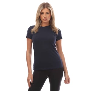 Puma Kvinnor/Damer en vanlig T-shirt (Marinblått)