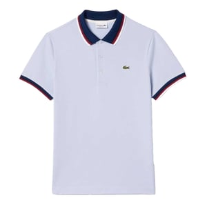Lacoste Heren Mini Pique Stretch Regular Poloshirt (Blauw)
