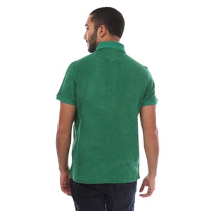 Tommy Hilfiger Heren Micro-Towelling Regular Poloshirt (Groen)
