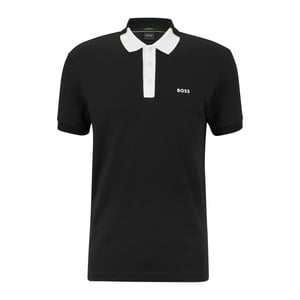 Boss Heren Paddy 3 Poloshirt (Zwart)
