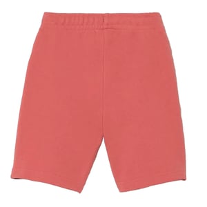 Lacoste Korte broek met fleeceprint voor kinderen (Rood)