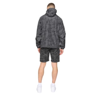 Crosshatch Heren Janscore jas met all-over print (Grijs)
