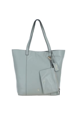 'Serela' Real Leather Shoulder Bag with Detachable Pouch