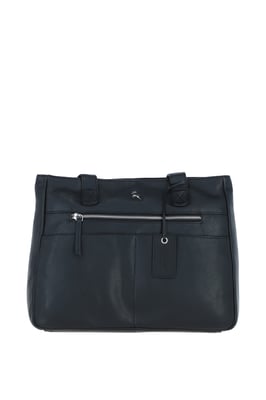 'London' Real Leather Shoulder Bag