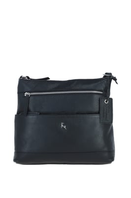 'Derby' Stylish Real Leather Shoulder Bag