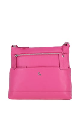 'Derby' Stylish Real Leather Shoulder Bag