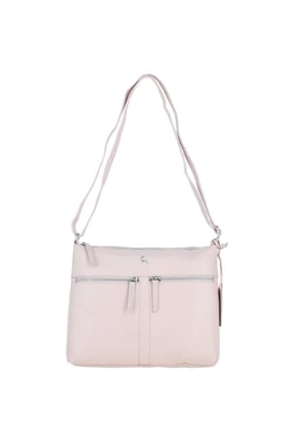 'Mourne' Sleek Real Leather Shoulder Bag