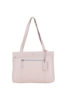 'Newport' Real Leather Multi-Pocket Shoulder Bag