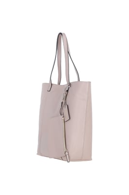 'Serela' Real Leather Shoulder Bag with Detachable Pouch