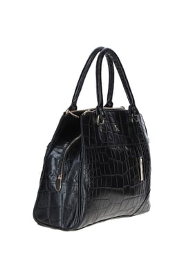 'Borsa Verniciata' Three Section Shoulder Bag