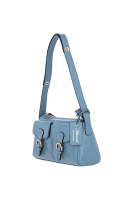 'Nevaria' Real Leather Shoulder Bag