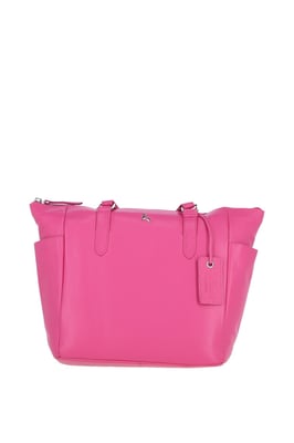 'Oxford' Elegant Real Leather Tote Bag