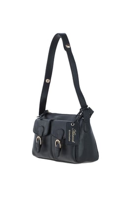 'Nevaria' Real Leather Shoulder Bag