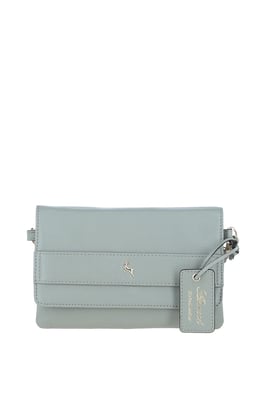 'Brinea' Real Leather Crossbody Bag