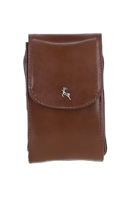 'Luca' Real Leather Crossbody Phone Bag