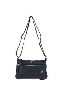 'Swansea' Real Leather Crossbody Bag