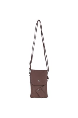 'York' Real Leather Smartphone Crossbody Bag