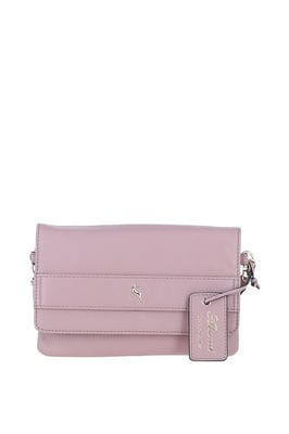 'Brinea' Real Leather Crossbody Bag