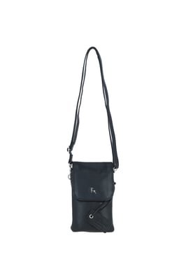 'York' Real Leather Smartphone Crossbody Bag