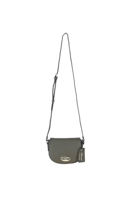 'Borsa della Moda' Real Leather Saddle Crossbody Bag