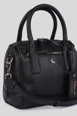 'Moda Siciliana' Real Leather Tote Crossbody Bag
